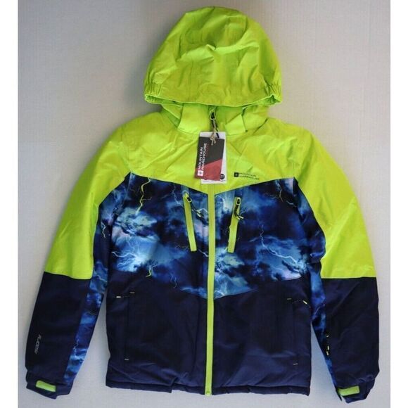 Mountain Warehouse Kids' Sz 11-12y Blue Storm II Printed Extreme Ski Jacket $95 - Picture 16 of 16